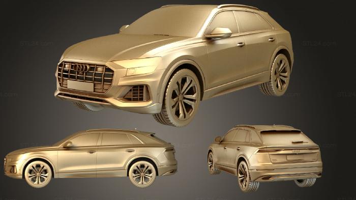 Vehicles (AudiQ8 2019, CARS_0644) 3D models for cnc